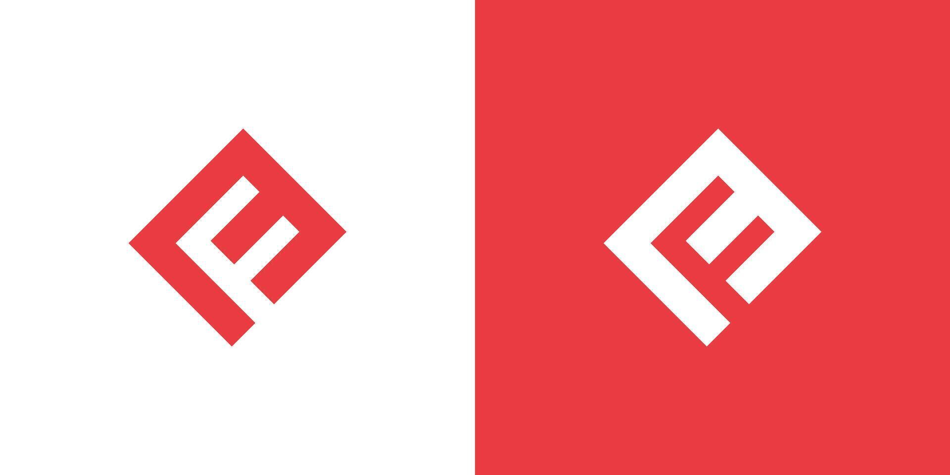Minimal and Trendy letter F M Logo Design vector Template