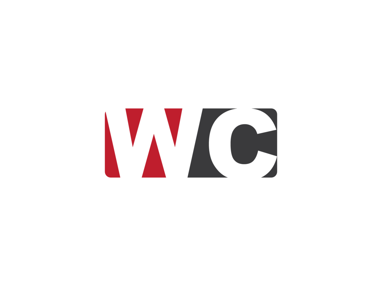 Square Wc Logo Icon Png, Png WC Logo Letter Vector Art