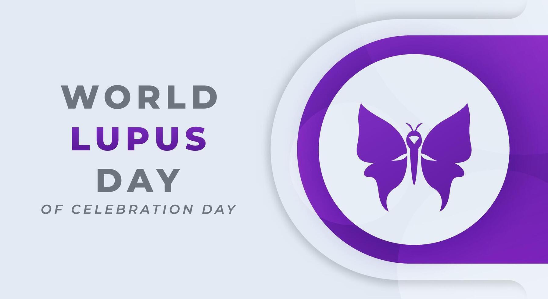 World Lupus Day Celebration Vector Design Illustration for Background, Poster, Banner, Advertising, Greeting Card