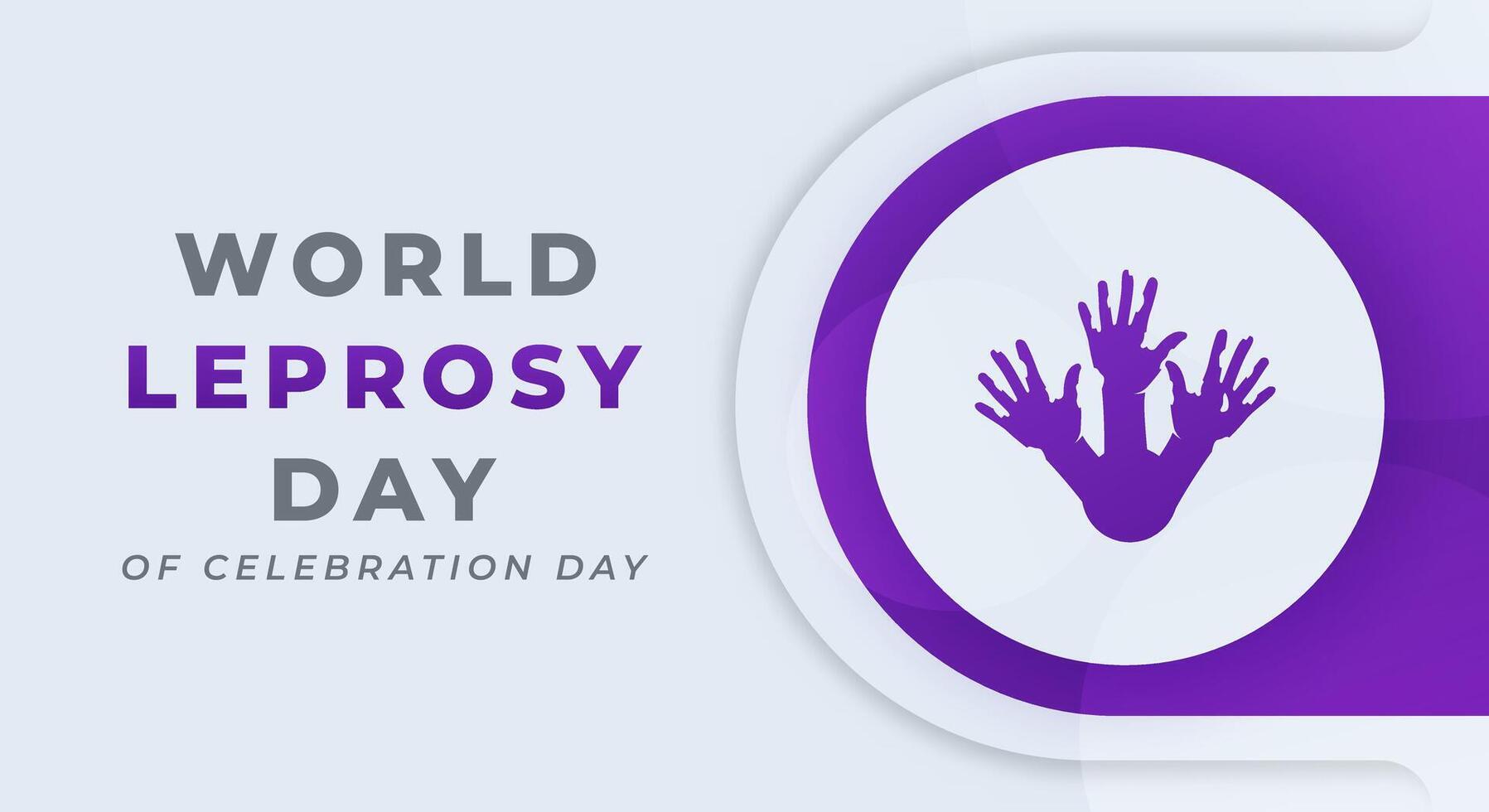 World Leprosy Day Celebration Vector Design Illustration for Background, Poster, Banner, Advertising, Greeting Card