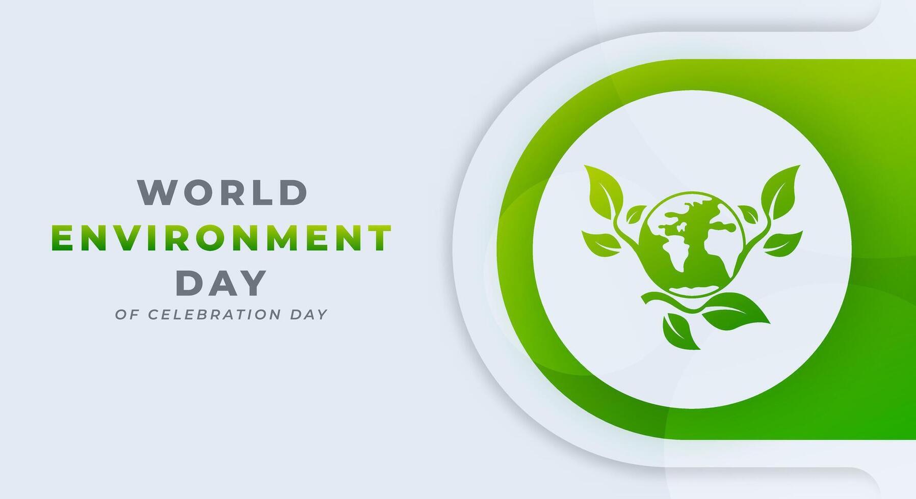 World Environment Day Celebration Vector Design Illustration for Background, Poster, Banner, Advertising, Greeting Card