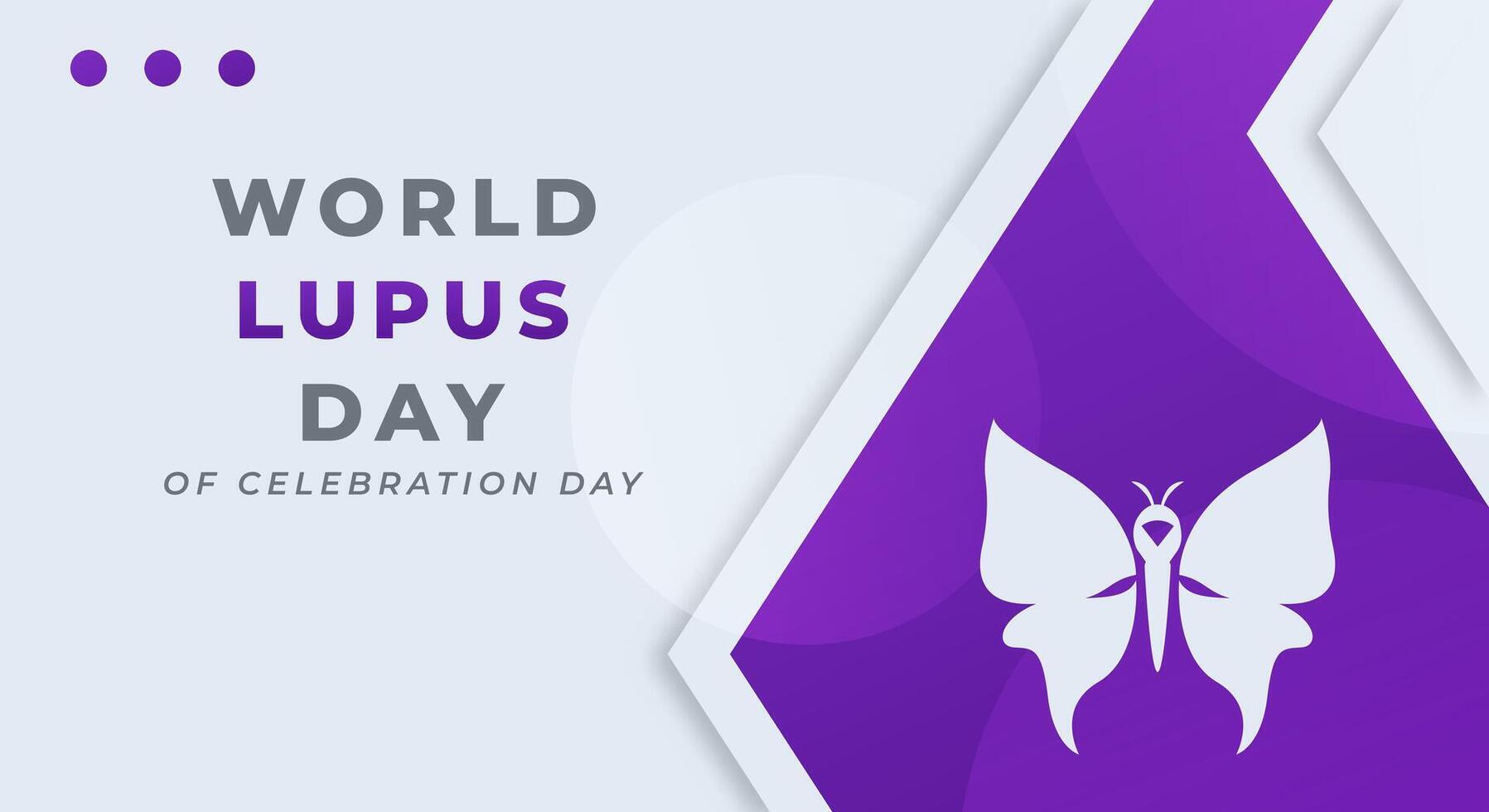 World Lupus Day Celebration Vector Design Illustration for Background, Poster, Banner, Advertising, Greeting Card