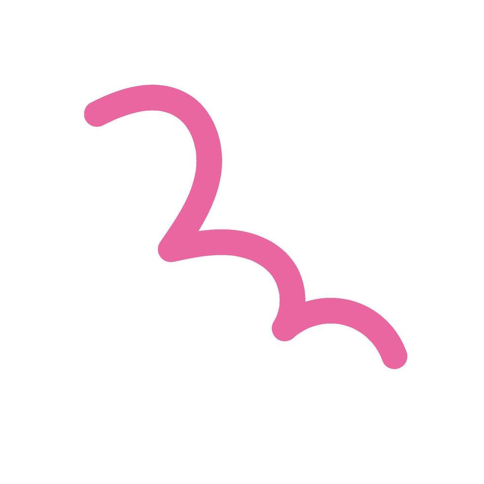 Retro Wavy Shape vector