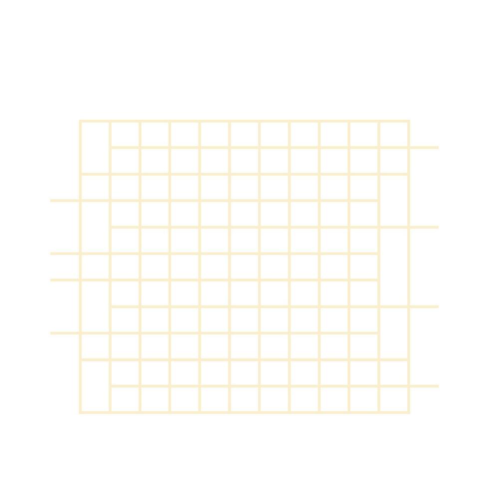Grid Line Shape vector