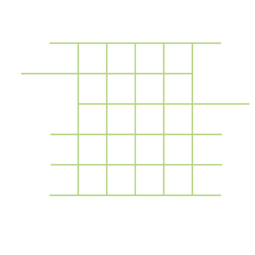 Grid Line Shape vector