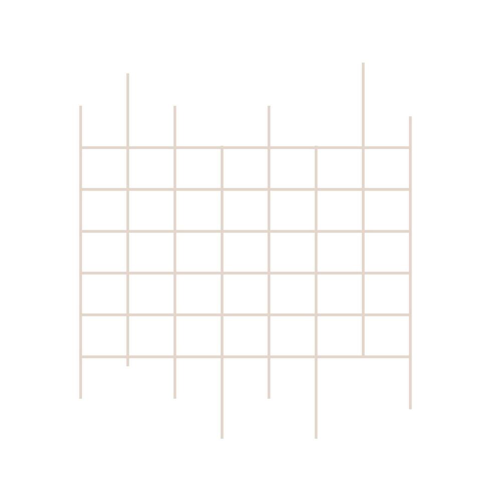 Grid Line Shape vector