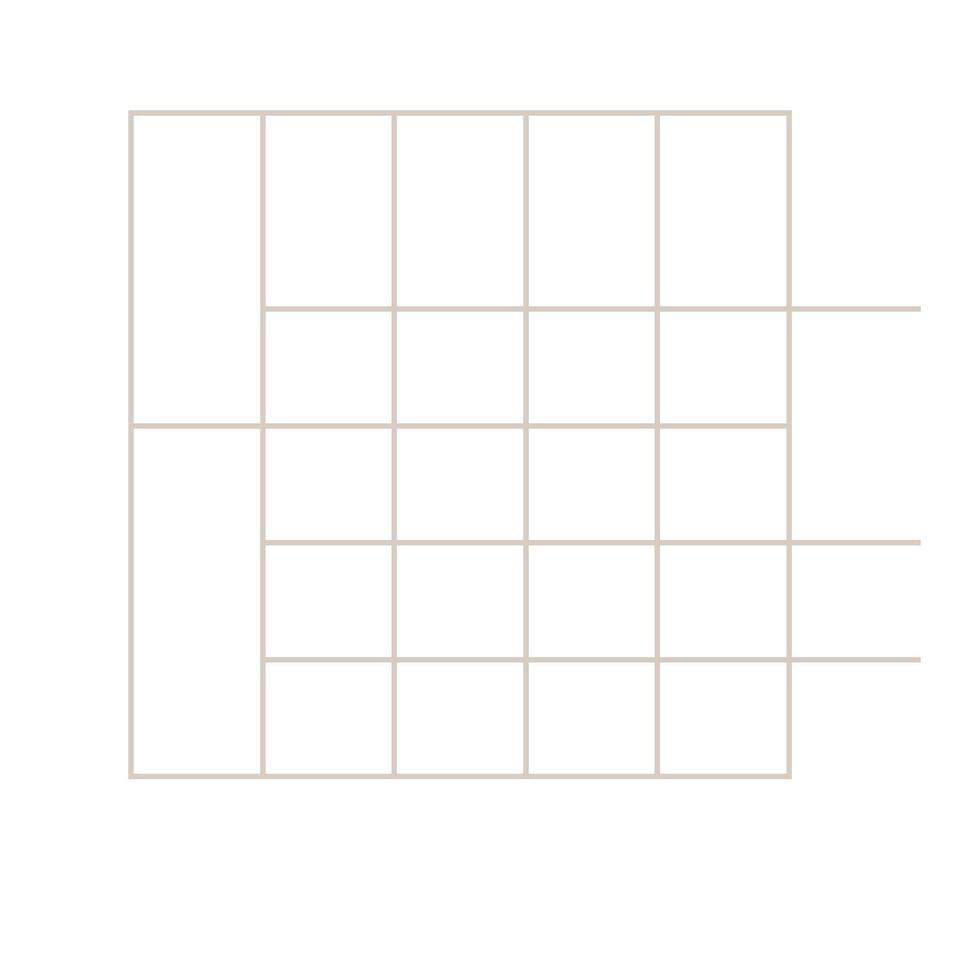 Grid Line Shape vector