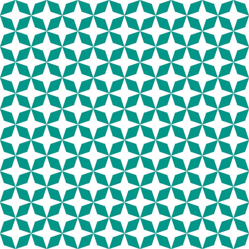 Green 4 point star. 4 point star pattern. 4 point star pattern background. 4 point star background. Seamless pattern. for backdrop, decoration, Gift wrapping vector