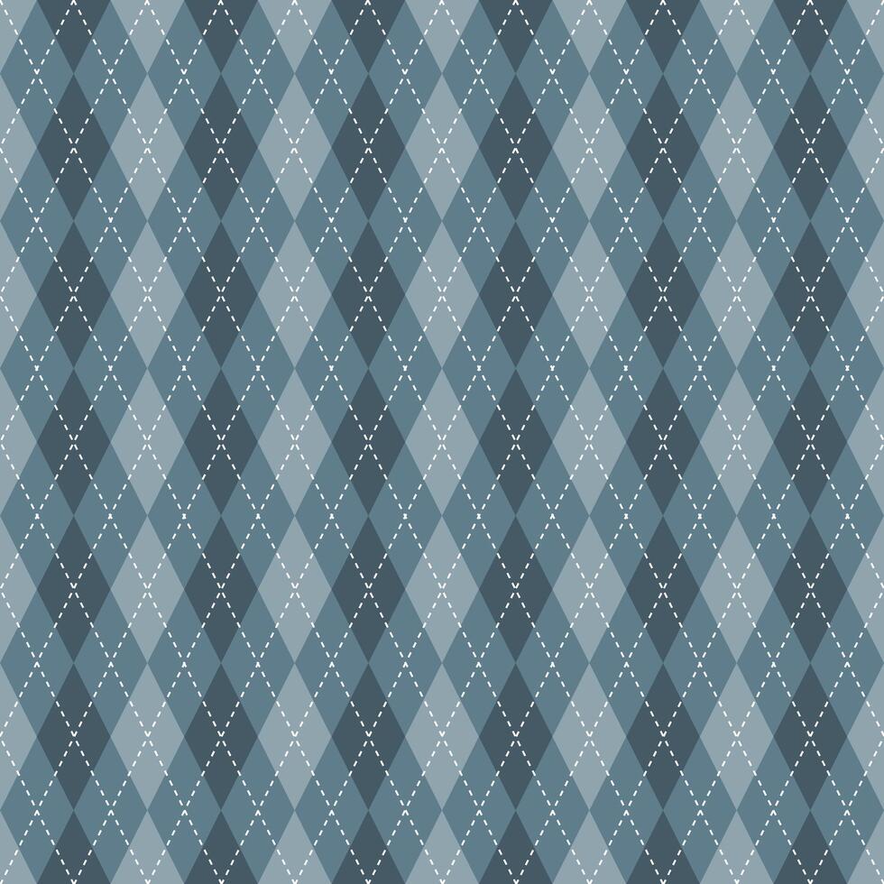 Argyle vector pattern. Argyle pattern. Grey argyle pattern. Seamless geometric pattern for clothing, wrapping paper, backdrop, background, gift card, sweater.