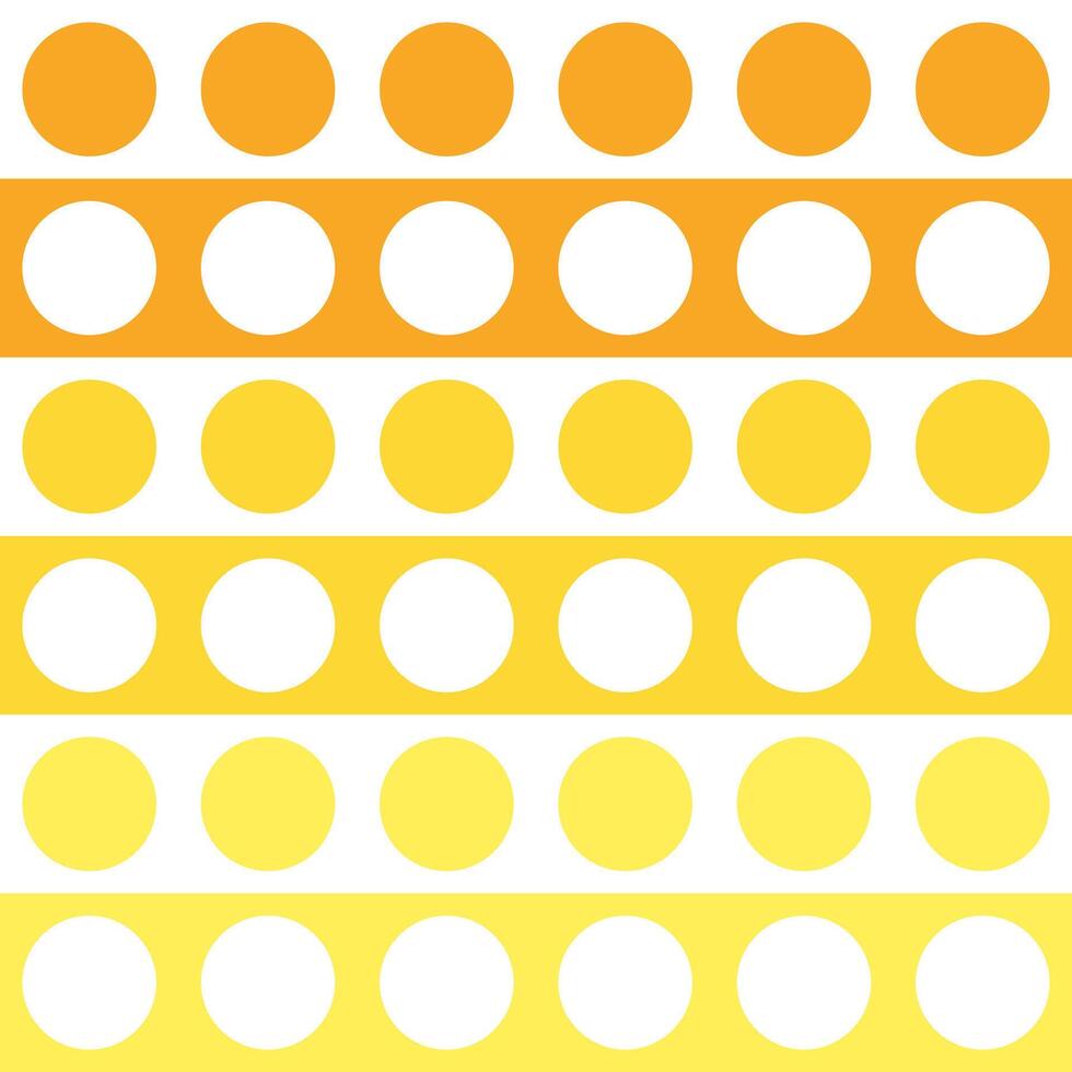 Yellow circle. Circle on stripe line pattern background. circle pattern background. line background. Seamless pattern. for backdrop, decoration, Gift wrapping vector