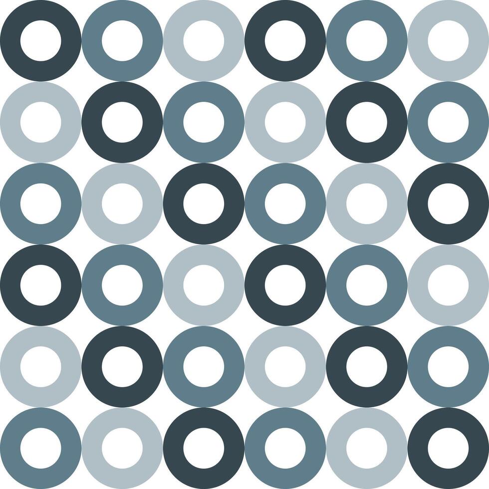 Grey circle pattern. Circle vector seamless pattern. Decorative element, wrapping paper, wall tiles, floor tiles, bathroom tiles.
