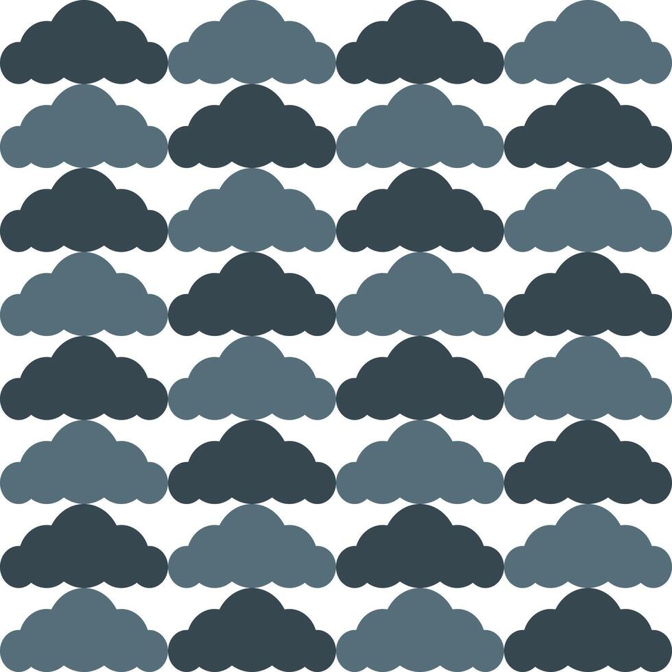 Grey cloud. cloud pattern. cloud pattern background. cloud background. Seamless pattern. for backdrop, decoration, Gift wrapping vector