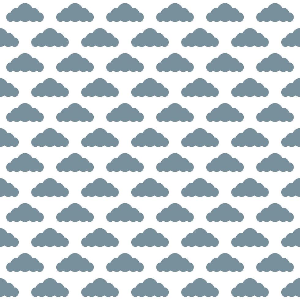 Grey cloud. cloud pattern. cloud pattern background. cloud background. Seamless pattern. for backdrop, decoration, Gift wrapping vector