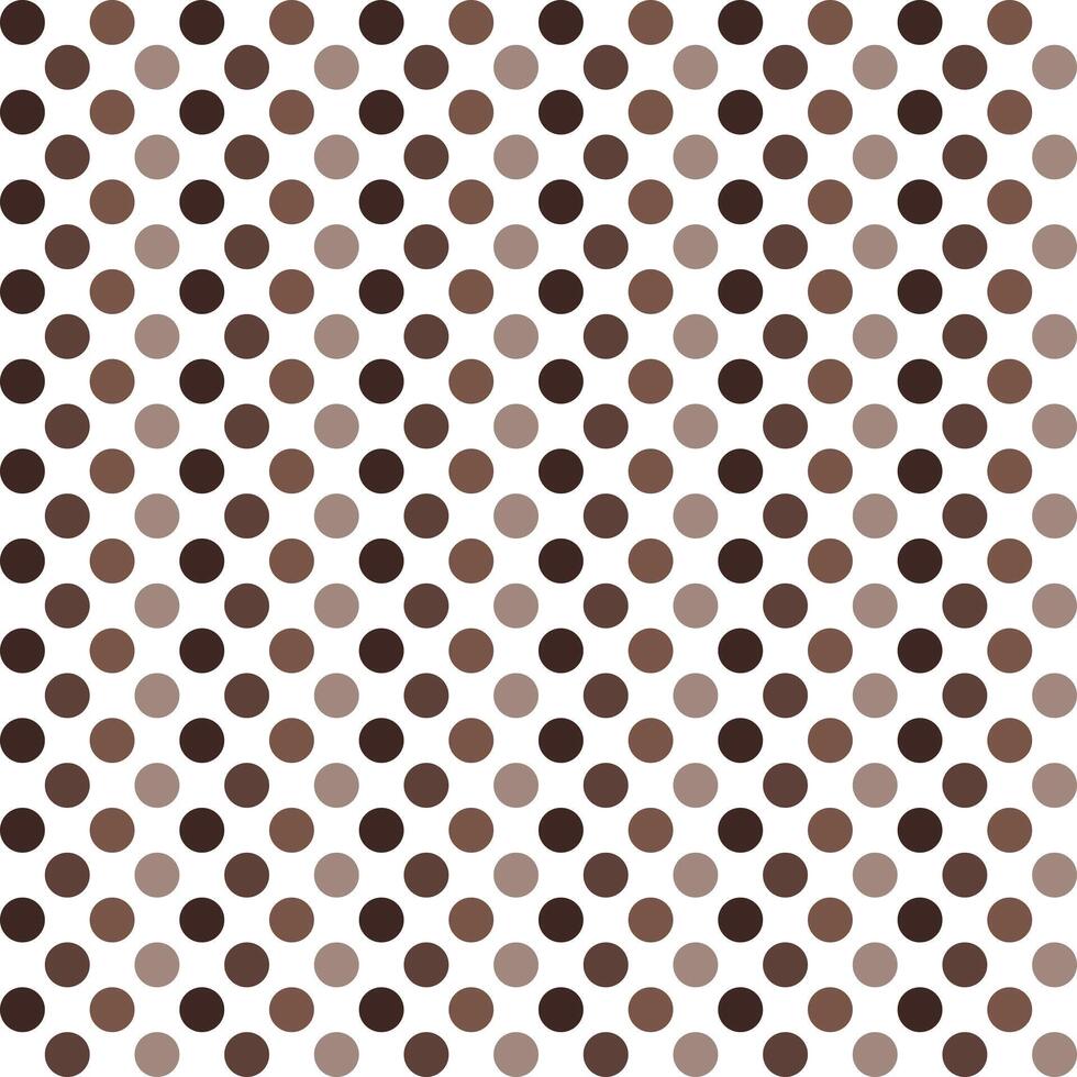 Brown dot pattern background.Dot pattern background. Polkadot. Dot background. Seamless pattern. for backdrop, decoration, Gift wrapping vector