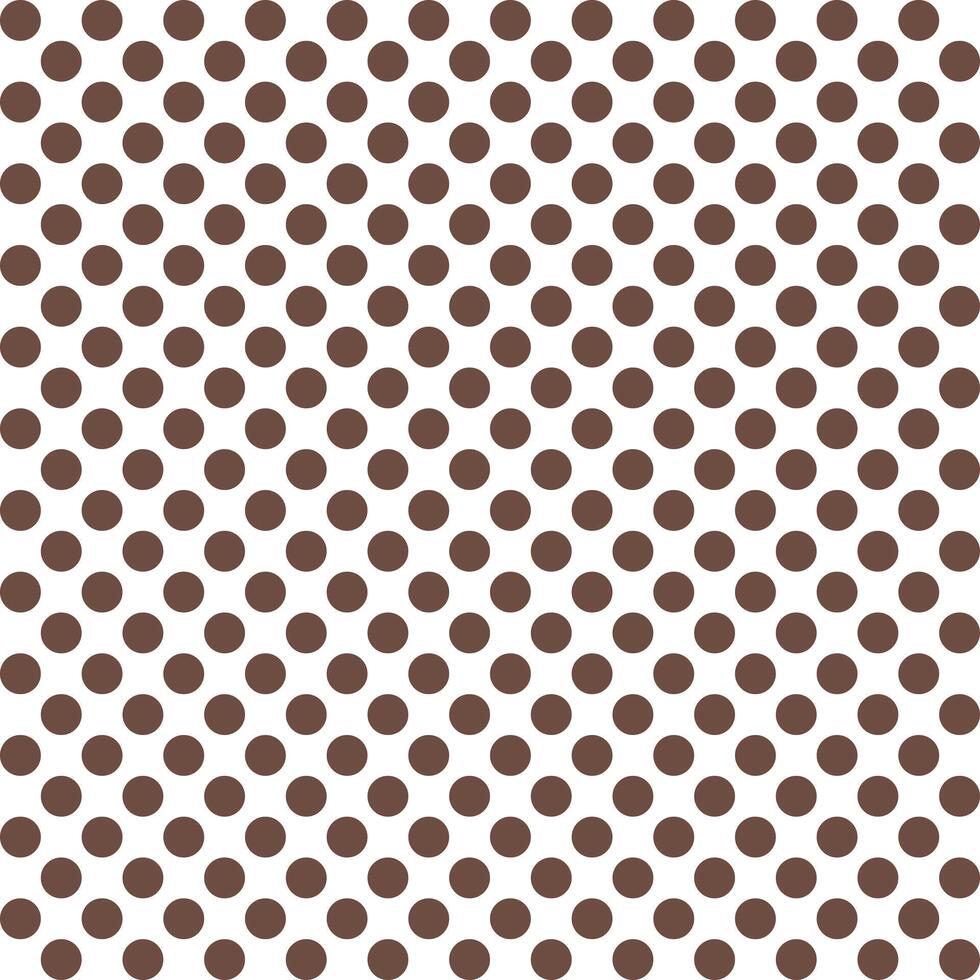 Brown dot pattern background.Dot pattern background. Polkadot. Dot background. Seamless pattern. for backdrop, decoration, Gift wrapping vector