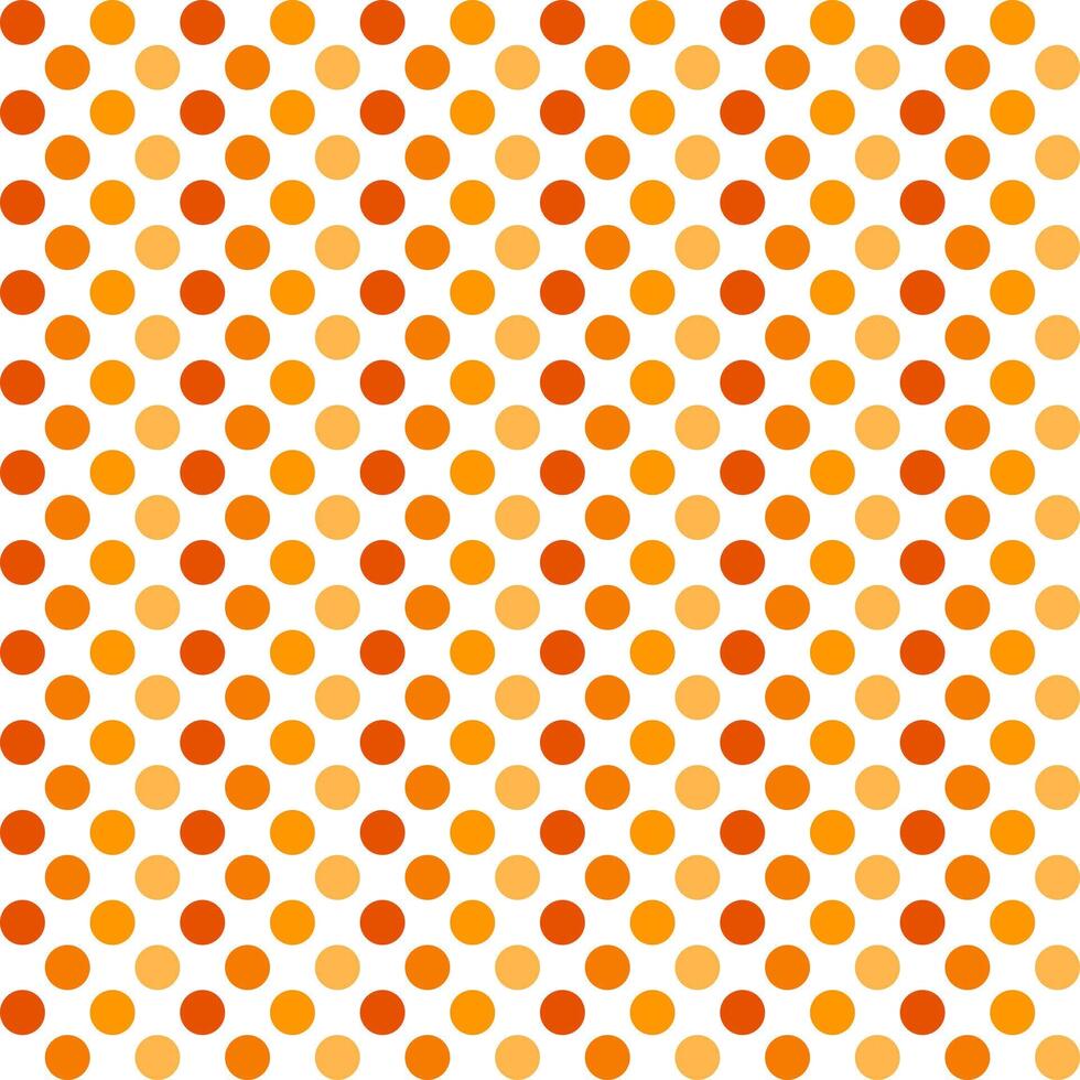 Orange dot pattern background.Dot pattern background. Polkadot. Dot background. Seamless pattern. for backdrop, decoration, Gift wrapping vector