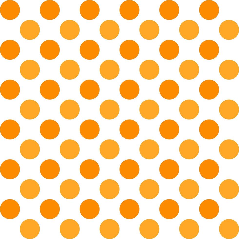 Orange dot pattern background.Dot pattern background. Polkadot. Dot background. Seamless pattern. for backdrop, decoration, Gift wrapping vector