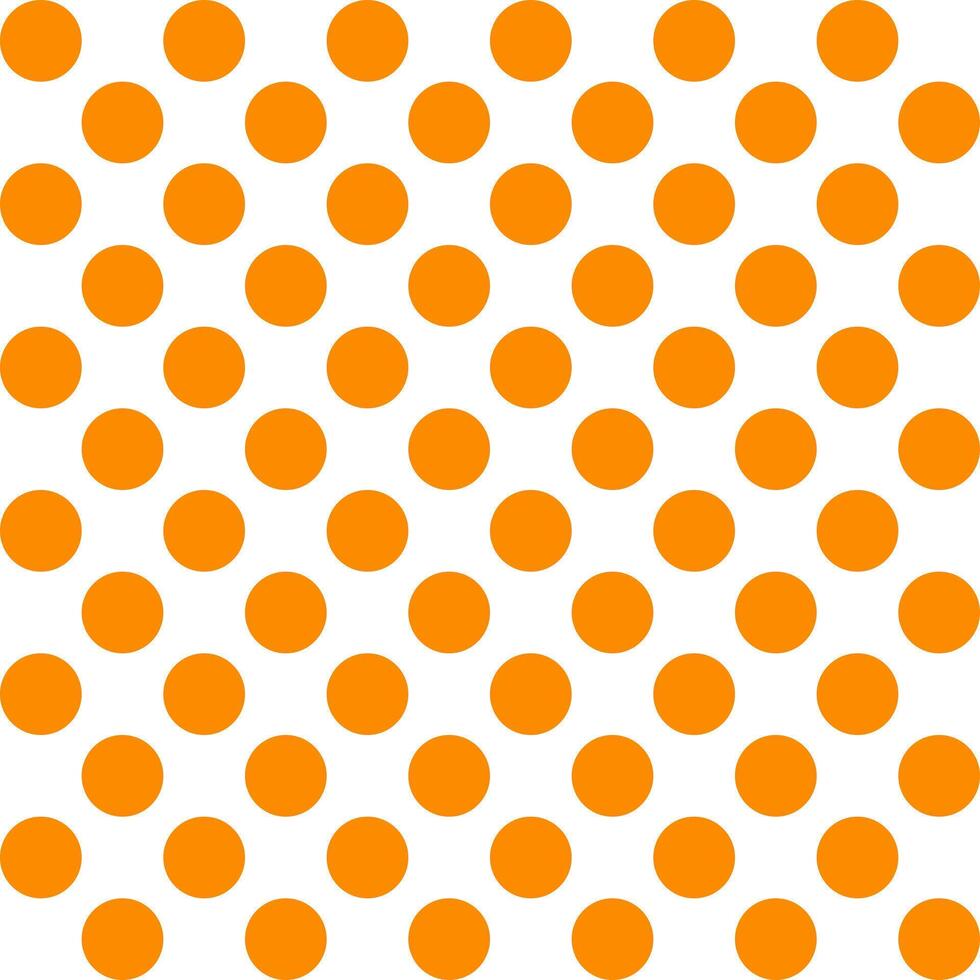 Orange dot pattern background.Dot pattern background. Polkadot. Dot background. Seamless pattern. for backdrop, decoration, Gift wrapping vector