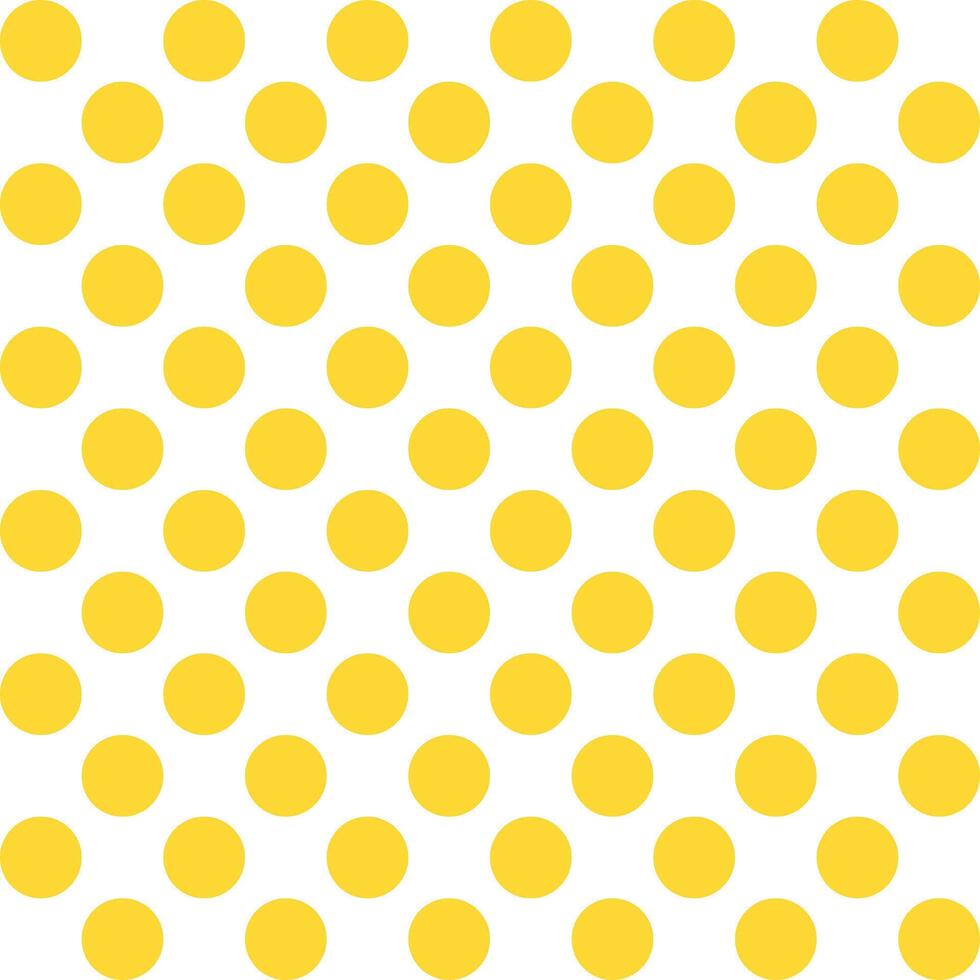 Yellow dot pattern background.Dot pattern background. Polkadot. Dot background. Seamless pattern. for backdrop, decoration, Gift wrapping vector