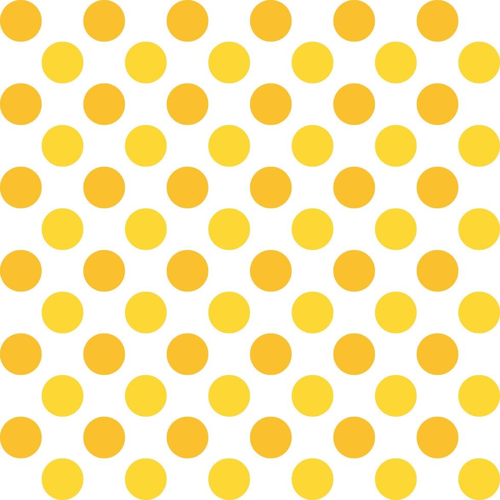 Yellow dot pattern background.Dot pattern background. Polkadot. Dot background. Seamless pattern. for backdrop, decoration, Gift wrapping vector