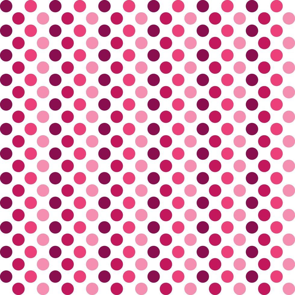 Pink dot pattern background.Dot pattern background. Polkadot. Dot background. Seamless pattern. for backdrop, decoration, Gift wrapping vector