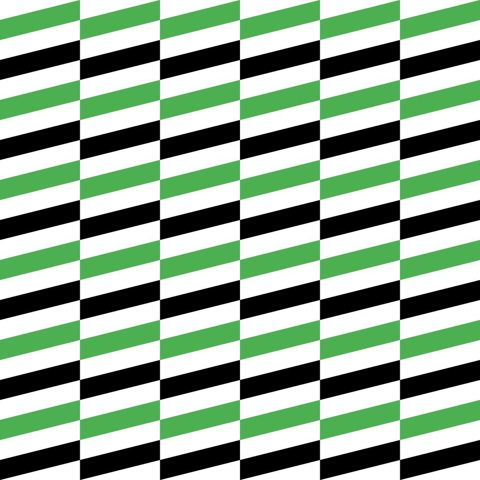 Light green and black oblique line pattern. seamless pattern. tile background Decorative elements, floor tiles, wall tiles, gift wrapping, decorating paper. vector