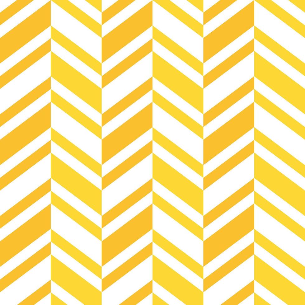 Herringbone vector pattern. Yellow herringbone pattern. Seamless geometric pattern for clothing, wrapping paper, backdrop, background, gift card.