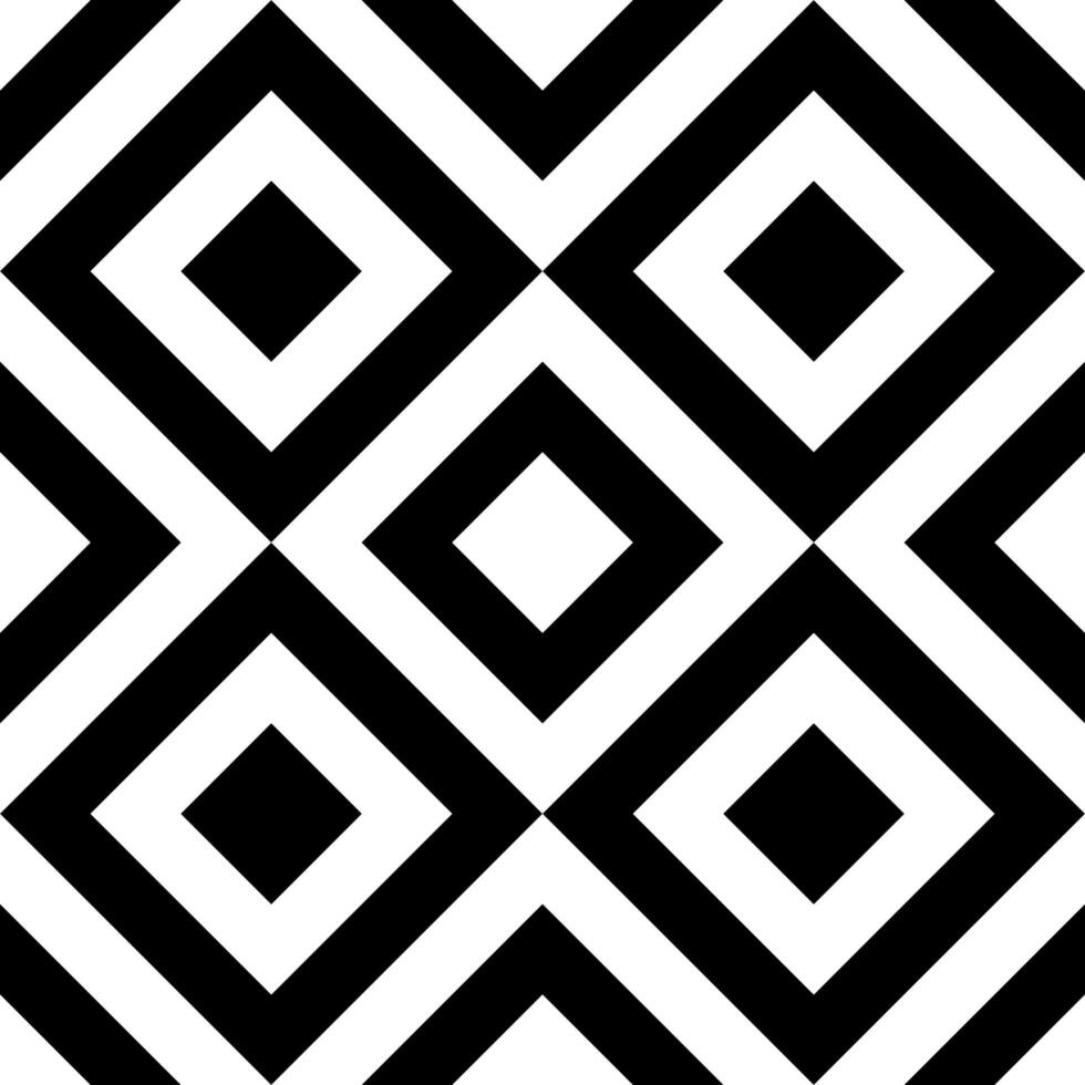 Black rhombus pattern. rhombus vector seamless pattern. seamless pattern. tile background Decorative elements, floor tiles, wall tiles, gift wrapping, decorating paper.