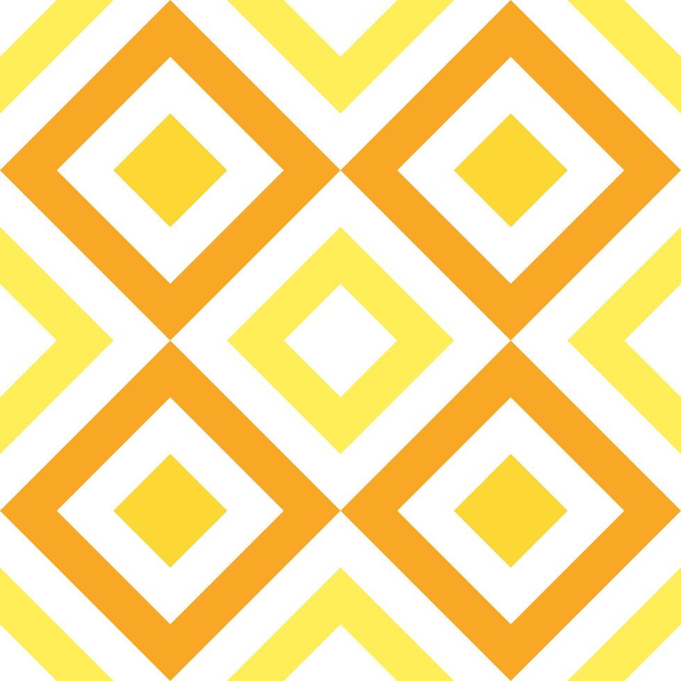 Yellow rhombus pattern. rhombus vector seamless pattern. seamless pattern. tile background Decorative elements, floor tiles, wall tiles, gift wrapping, decorating paper.