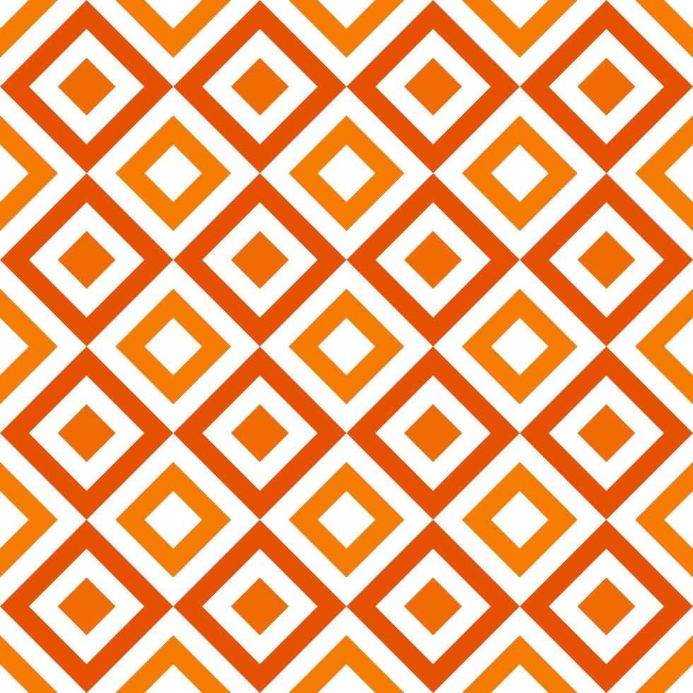 Orange rhombus pattern. rhombus vector seamless pattern. seamless pattern. tile background Decorative elements, floor tiles, wall tiles, gift wrapping, decorating paper.