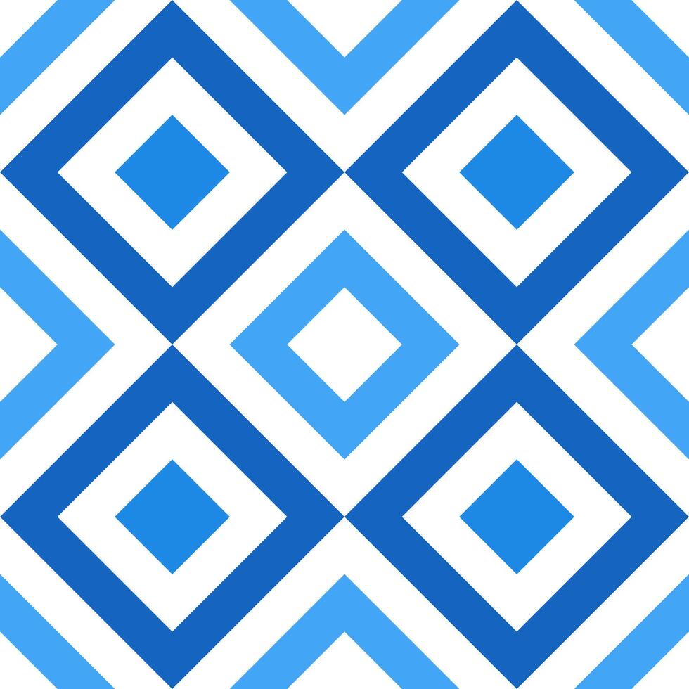 Blue rhombus pattern. rhombus vector seamless pattern. seamless pattern. tile background Decorative elements, floor tiles, wall tiles, gift wrapping, decorating paper.