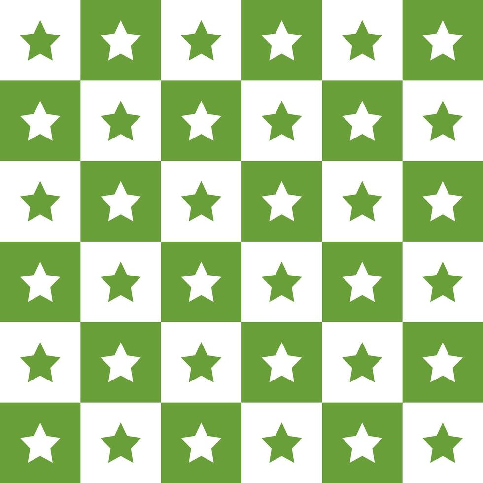 Light green star. star pattern. star pattern background. star background. Seamless pattern. for backdrop, decoration, Gift wrapping vector