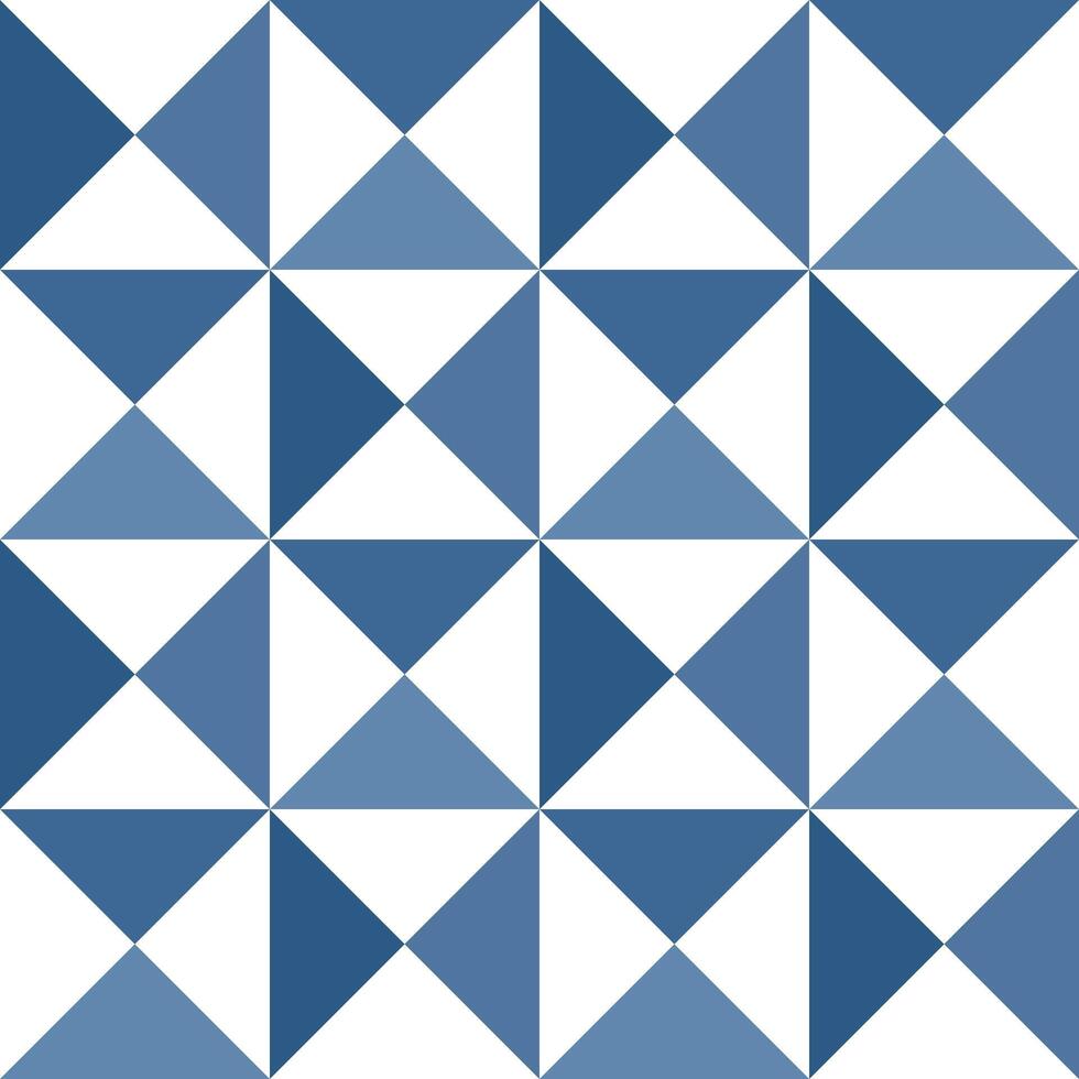 Navy blue triangle pattern background. Triangle pattern background. Triangle background. Seamless pattern. for backdrop, decoration, Gift wrapping vector