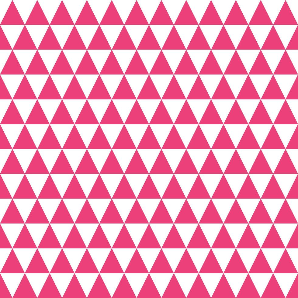 Pink triangle pattern background. Triangle pattern background. Triangle background. Seamless pattern. for backdrop, decoration, Gift wrapping vector