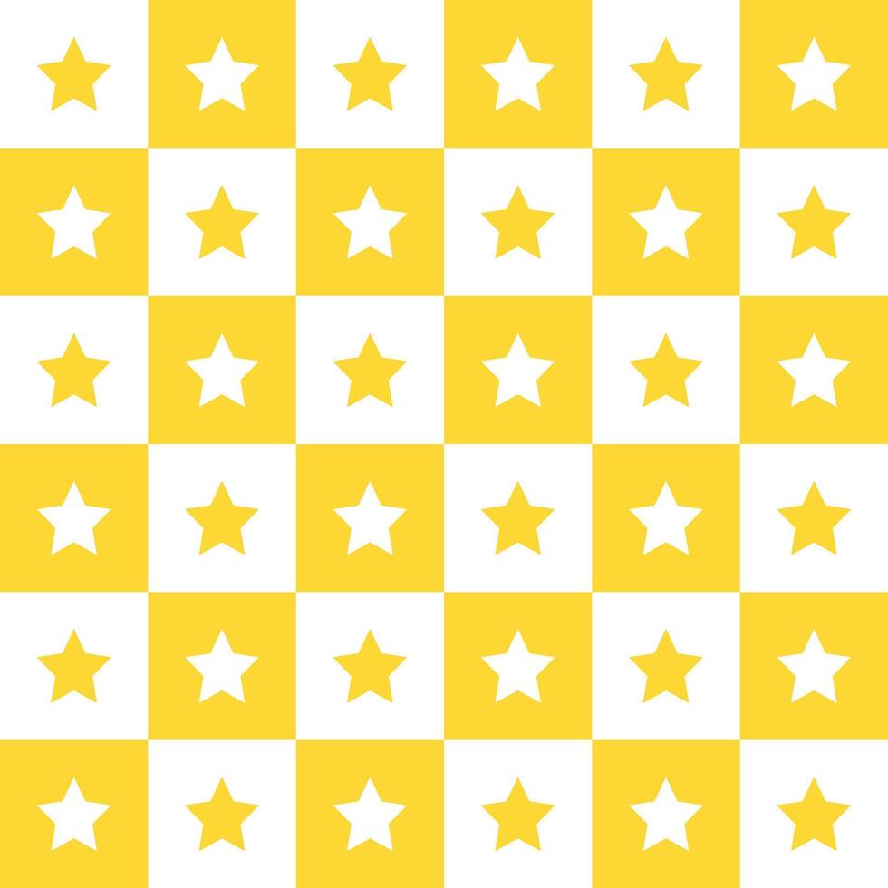 Yellow star. star pattern. star pattern background. star background. Seamless pattern. for backdrop, decoration, Gift wrapping vector