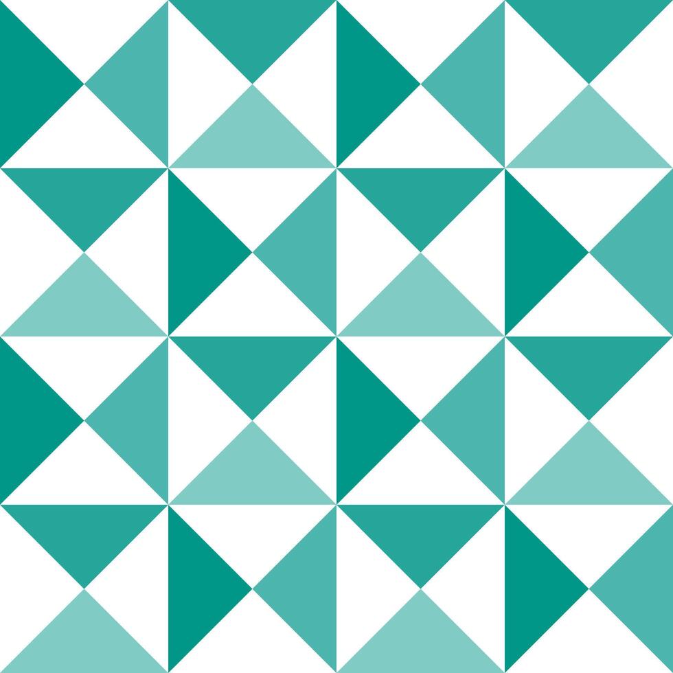 Green triangle pattern background. Triangle pattern background. Triangle background. Seamless pattern. for backdrop, decoration, Gift wrapping vector