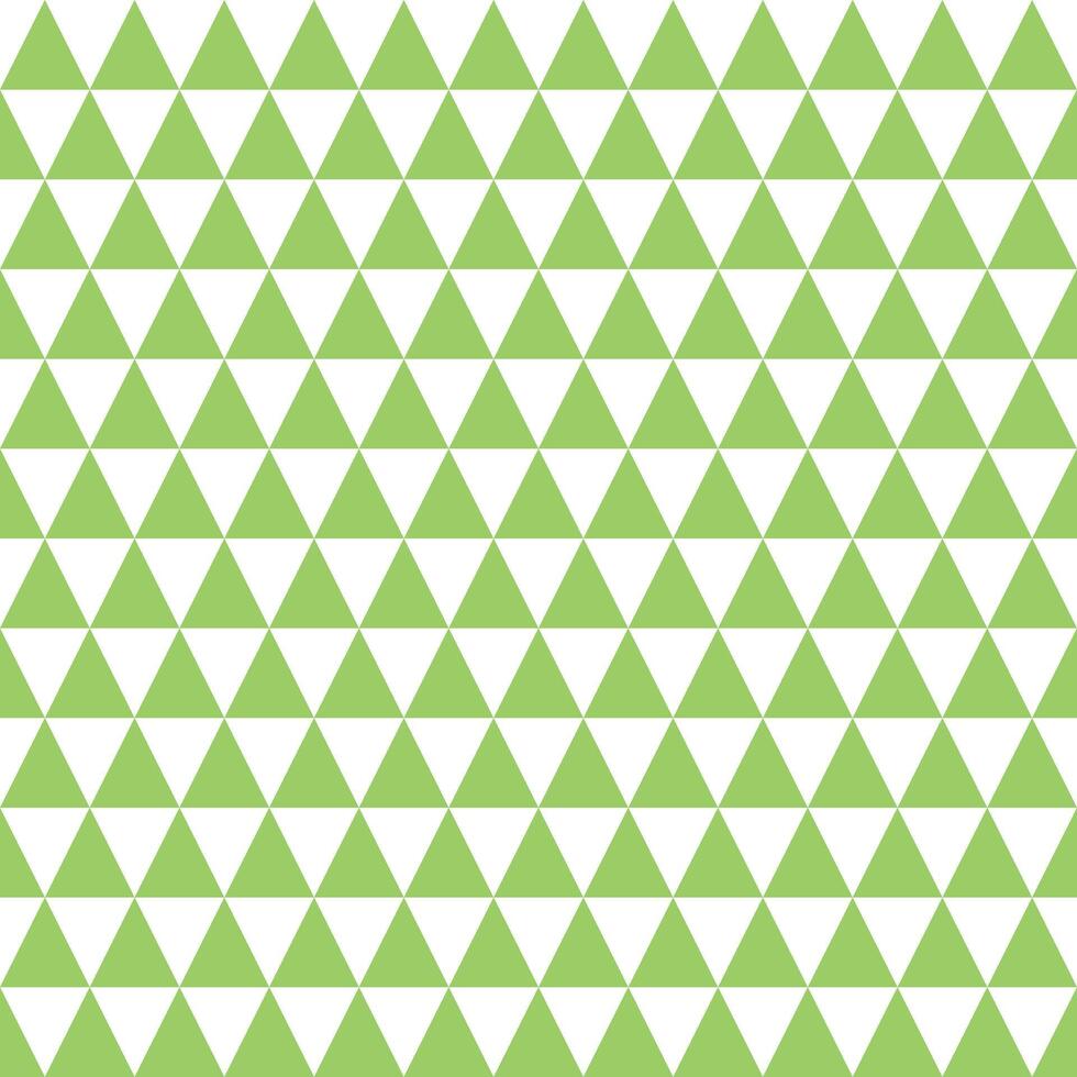 Light green triangle pattern background. Triangle pattern background. Triangle background. Seamless pattern. for backdrop, decoration, Gift wrapping vector