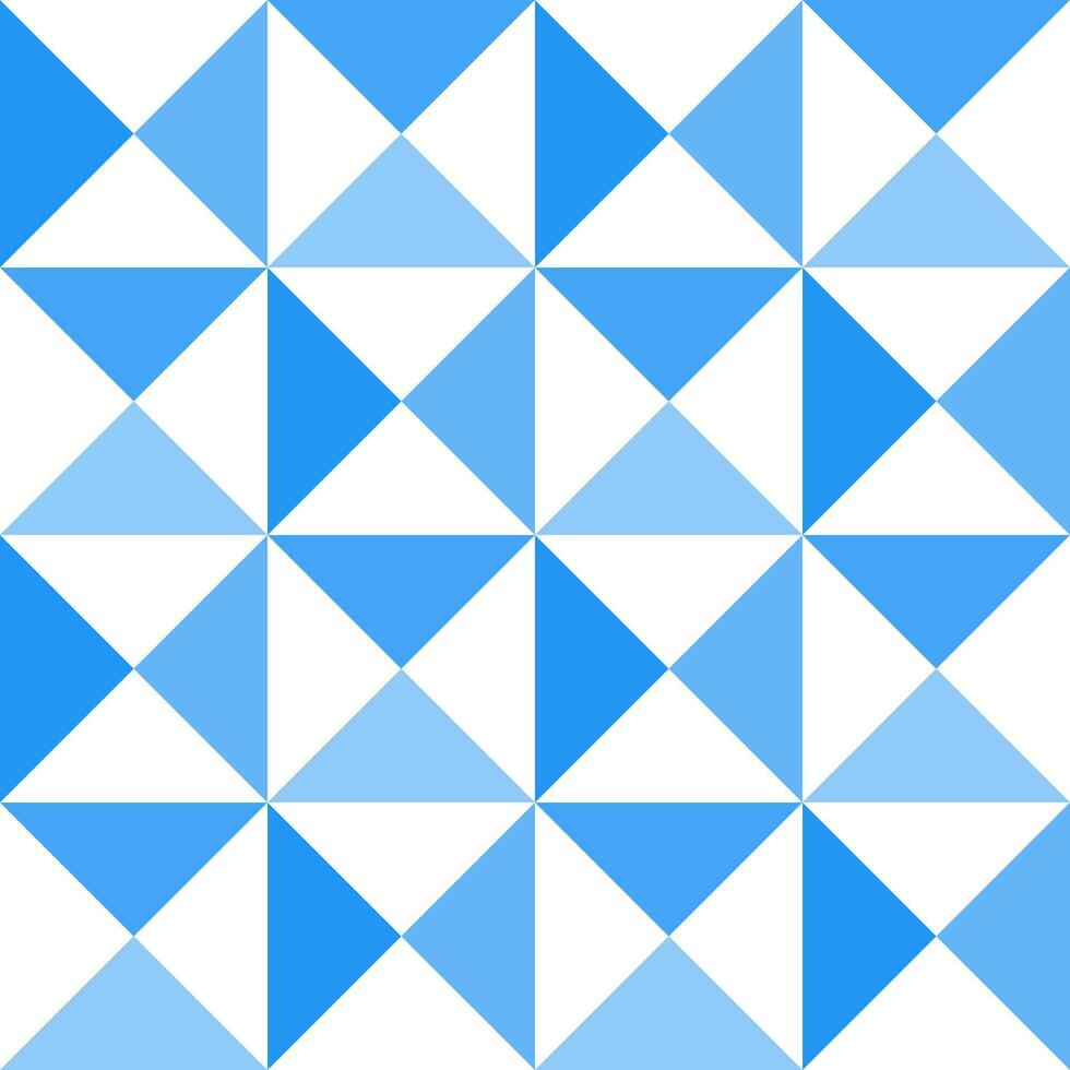 Blue triangle pattern background. Triangle pattern background. Triangle background. Seamless pattern. for backdrop, decoration, Gift wrapping vector
