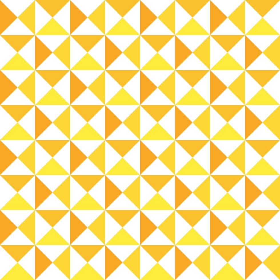 Yellow triangle pattern background. Triangle pattern background. Triangle background. Seamless pattern. for backdrop, decoration, Gift wrapping vector