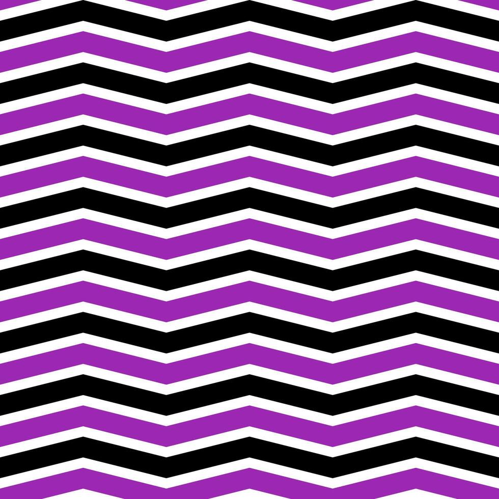 Purple and black zigzag pattern. zigzag line pattern. zigzag seamless pattern. Decorative elements, clothing, paper wrapping, bathroom tiles, wall tiles, backdrop, background. vector