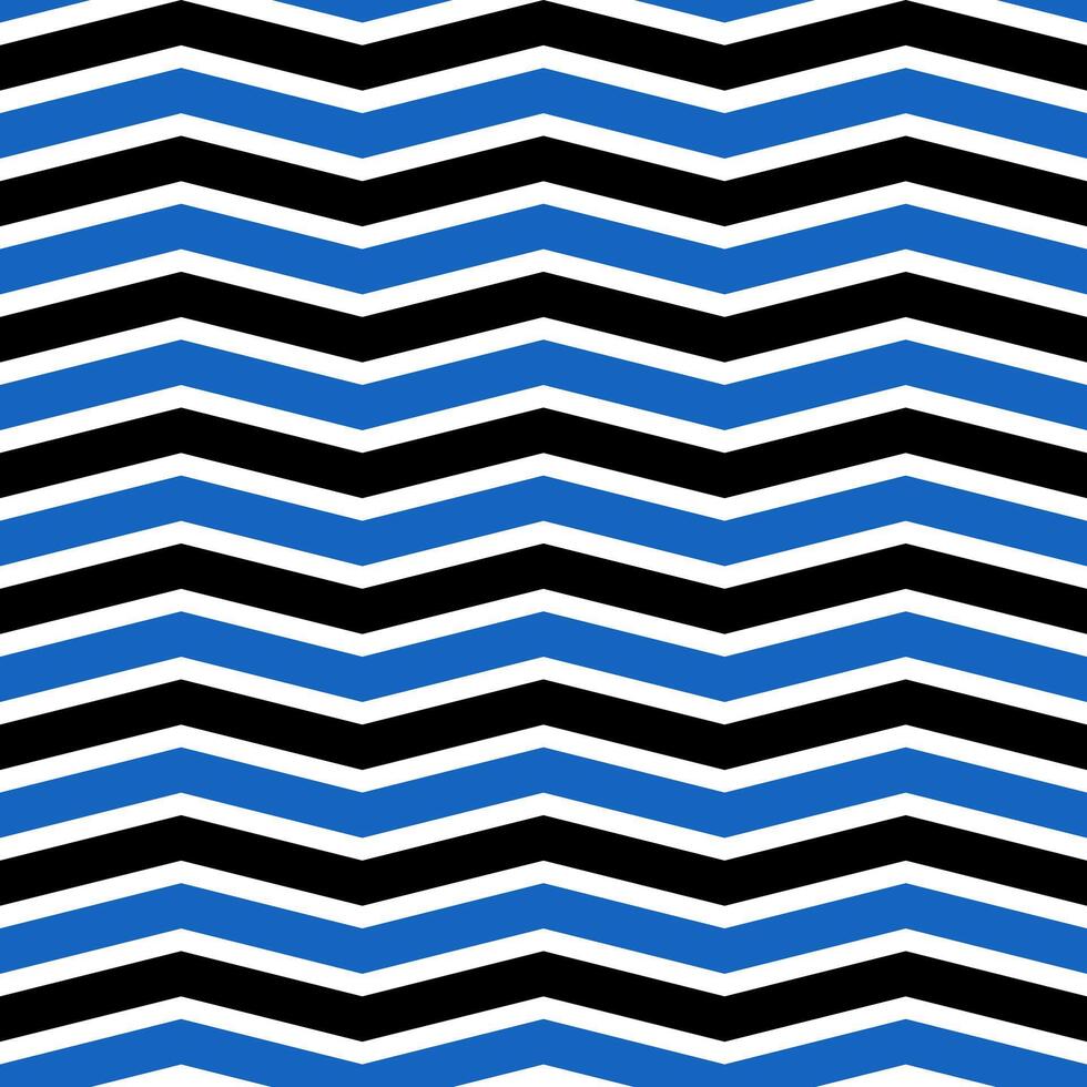Navy blue and black zigzag pattern. zigzag line pattern. zigzag seamless pattern. Decorative elements, clothing, paper wrapping, bathroom tiles, wall tiles, backdrop, background. vector