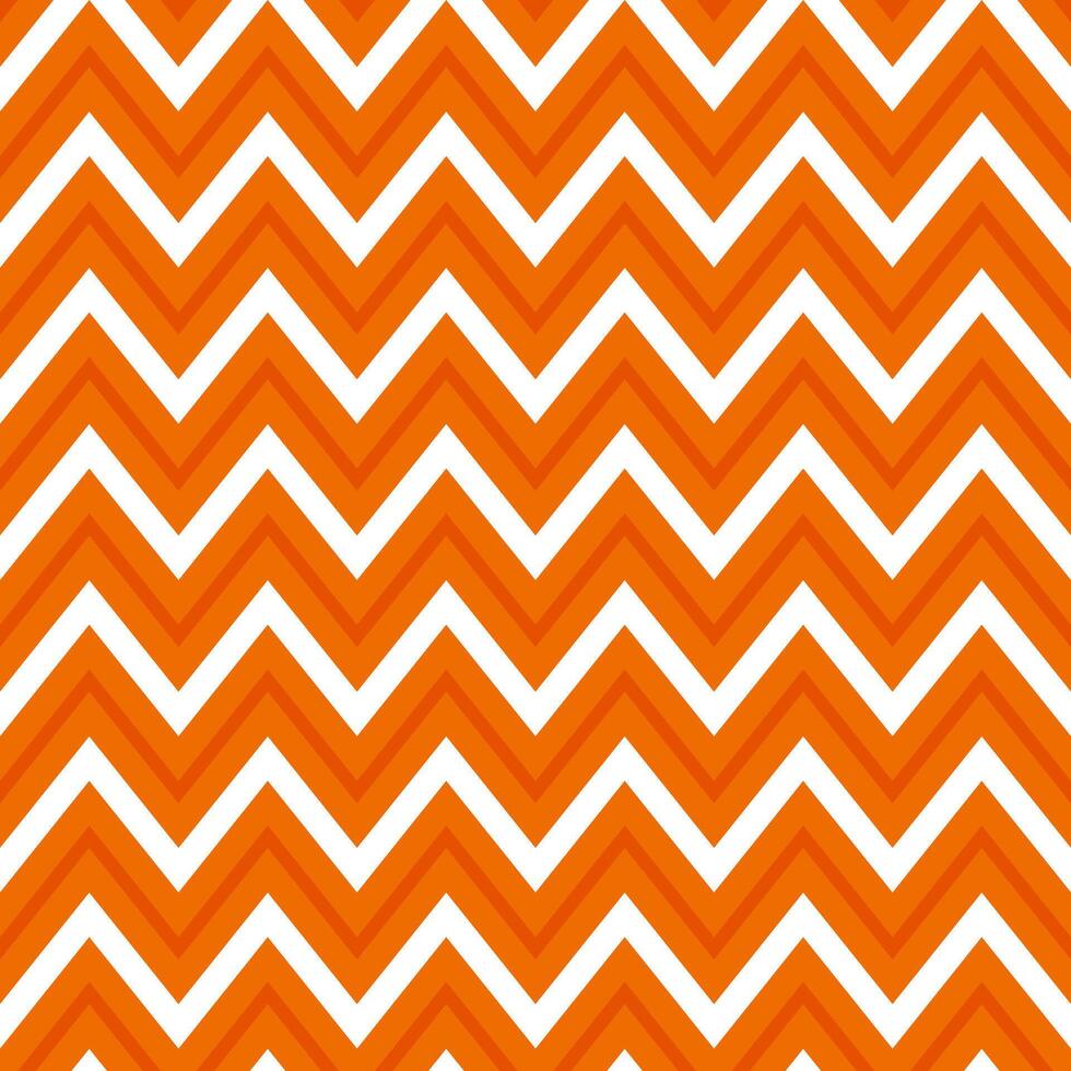 Orange zigzag pattern. zigzag line pattern. zigzag seamless pattern. Decorative elements, clothing, paper wrapping, bathroom tiles, wall tiles, backdrop, background. vector