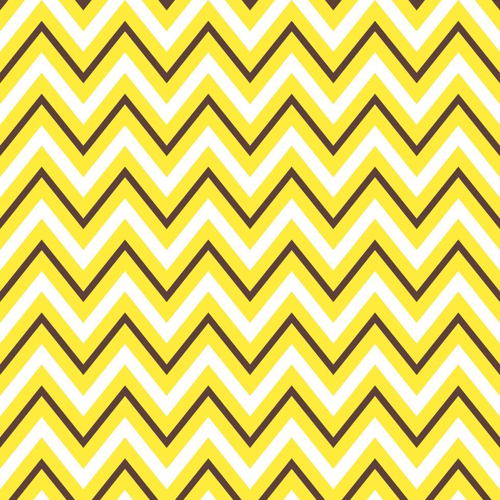Yellow zigzag pattern. zigzag line pattern. zigzag seamless pattern. Decorative elements, clothing, paper wrapping, bathroom tiles, wall tiles, backdrop, background. vector