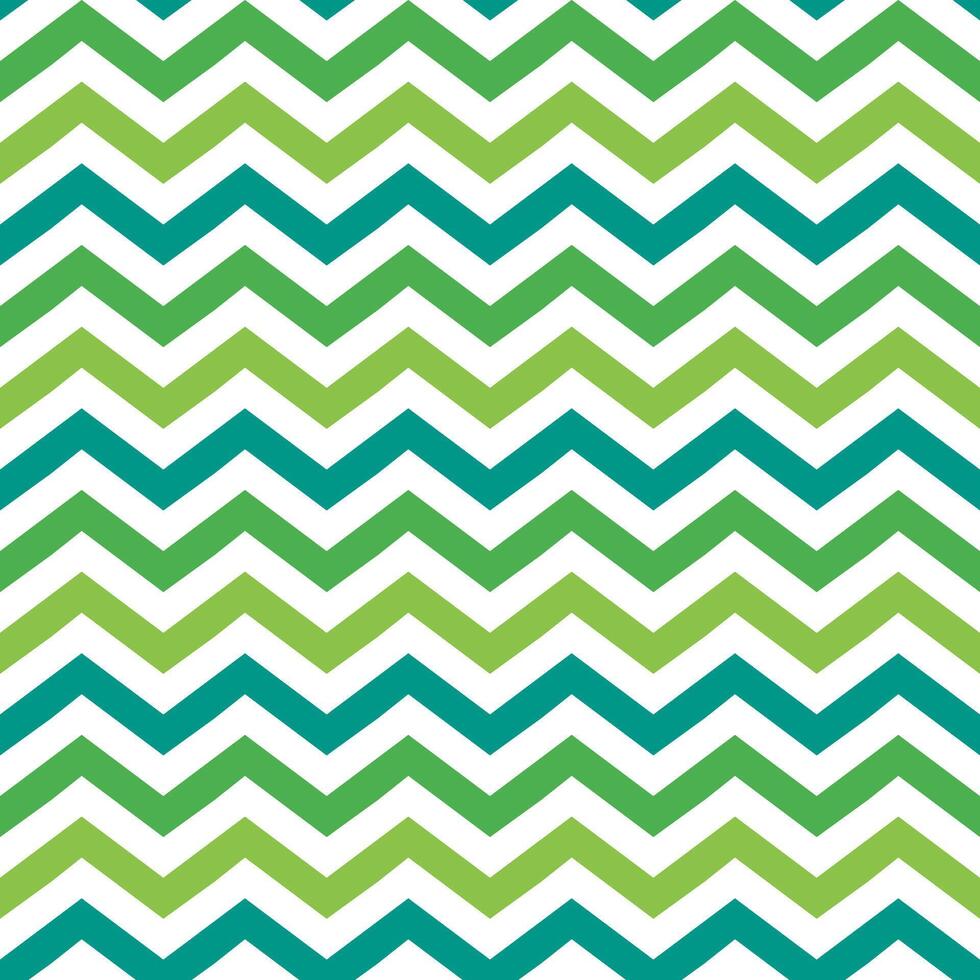 Green zigzag pattern. zigzag line pattern. zigzag seamless pattern. Decorative elements, clothing, paper wrapping, bathroom tiles, wall tiles, backdrop, background. vector