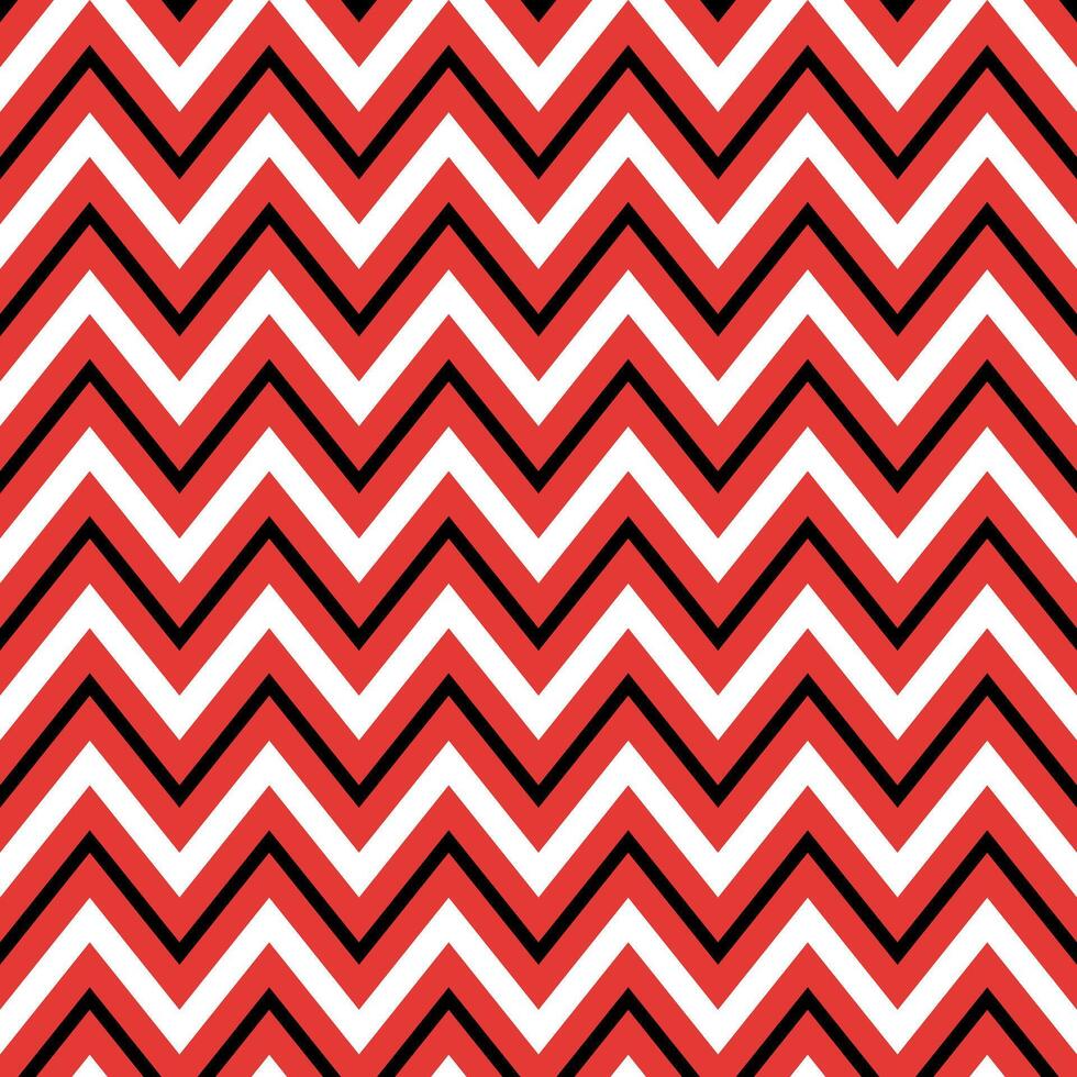 Red zigzag pattern. zigzag line pattern. zigzag seamless pattern. Decorative elements, clothing, paper wrapping, bathroom tiles, wall tiles, backdrop, background. vector