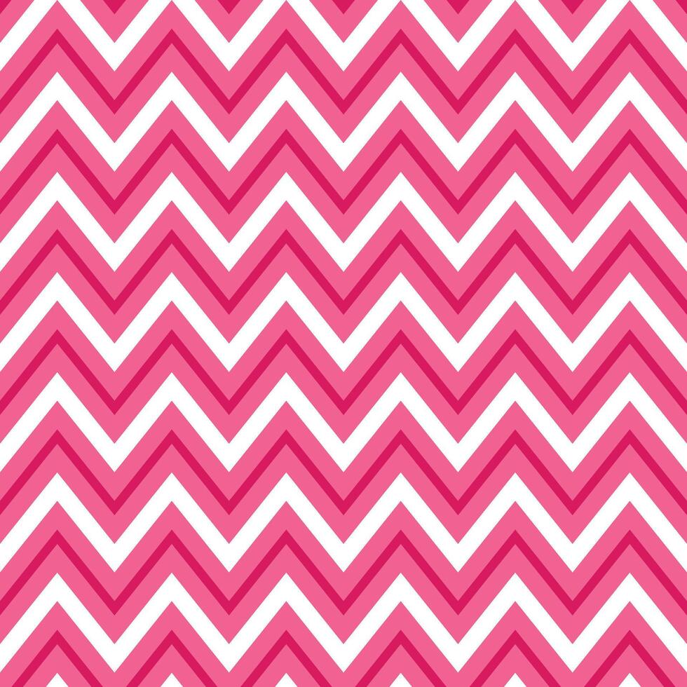 Pink zigzag pattern. zigzag line pattern. zigzag seamless pattern. Decorative elements, clothing, paper wrapping, bathroom tiles, wall tiles, backdrop, background. vector