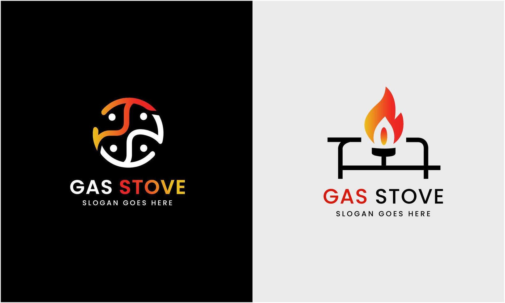 Gas burner icon, kitchen gas stove, cooking instructions glyph icon, Oven line icon, fire gas stove icon logo design round circle symbol Fire Flame Logo Design Ideas vector
