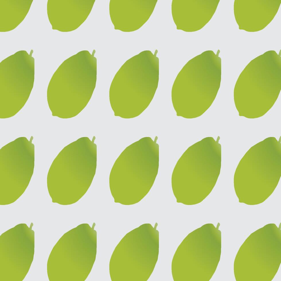 pattern design with fruit shape vector