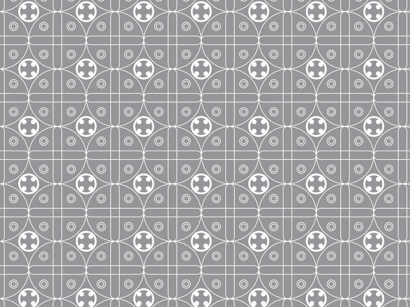 Circle shape repeating pattern vector