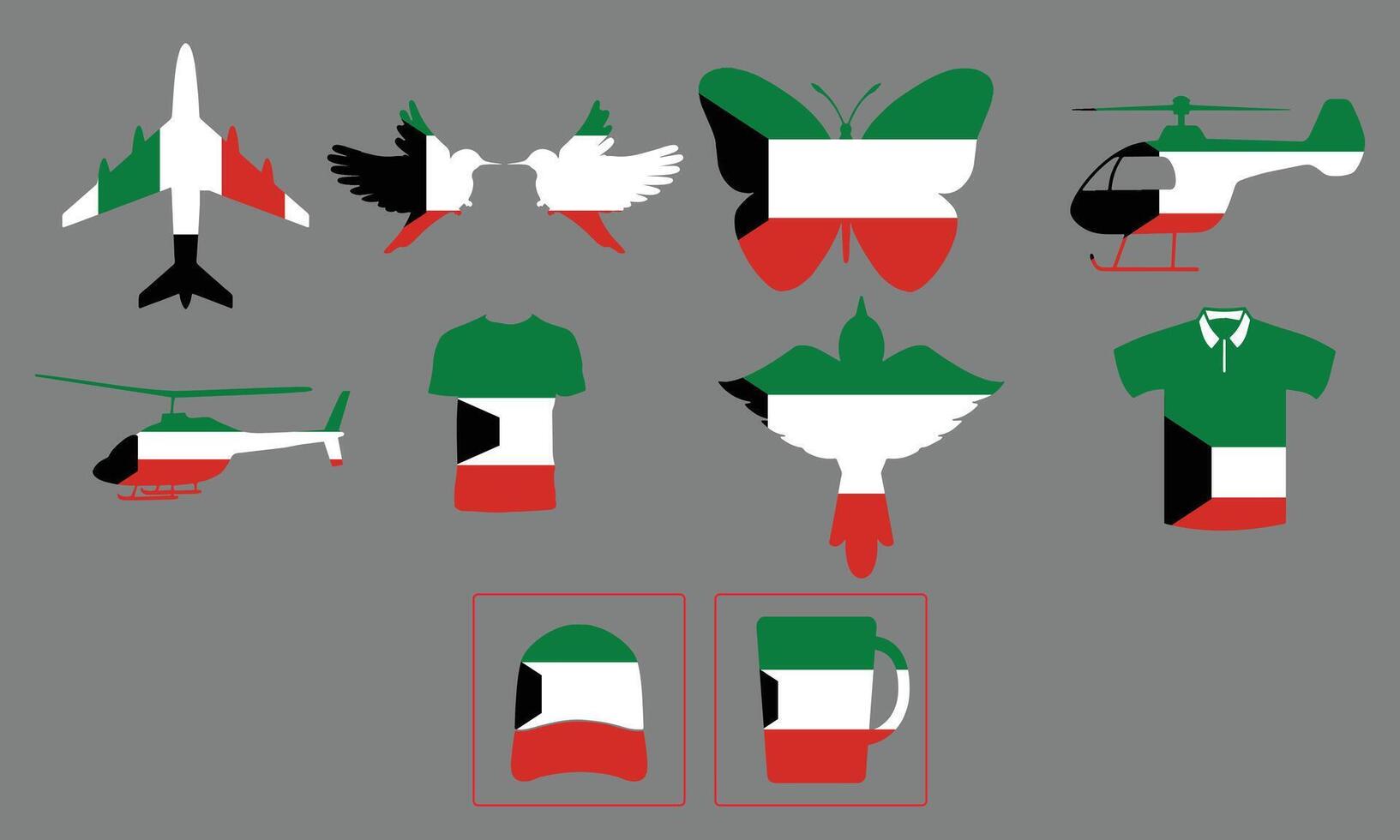 Kwet Flag Collection. vector